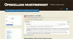 Desktop Screenshot of opiskelu.org